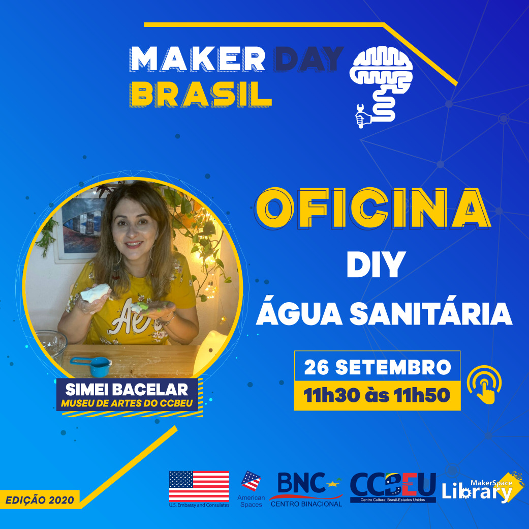 Oficina Água sanitária 11h - 12h