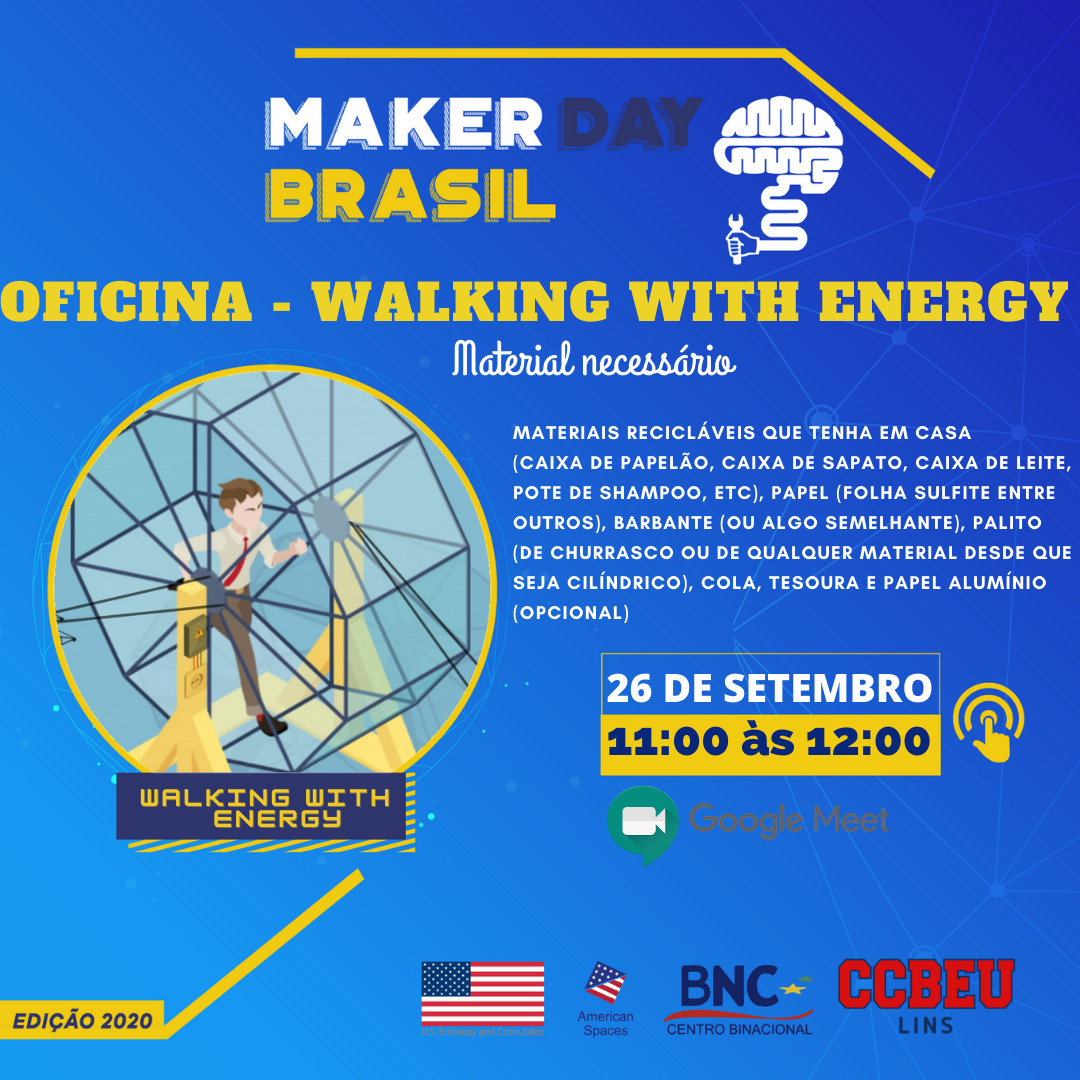 Oficina Walking with energy 11h - 12h